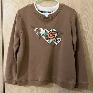 Vintage Floral Grandma Crewneck